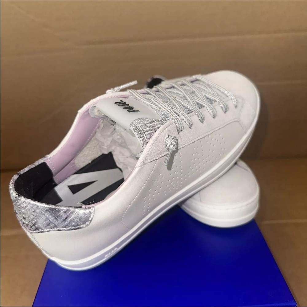 P448 F24john   White/lilac You Can Surf Later”  Sneakers For Women - Picture 2 of 8